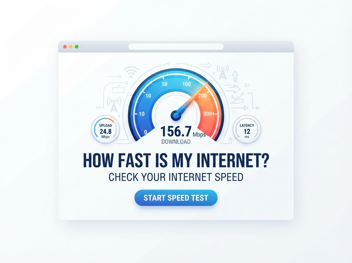 How Fast Is My Internet? Check Your Internet Speed