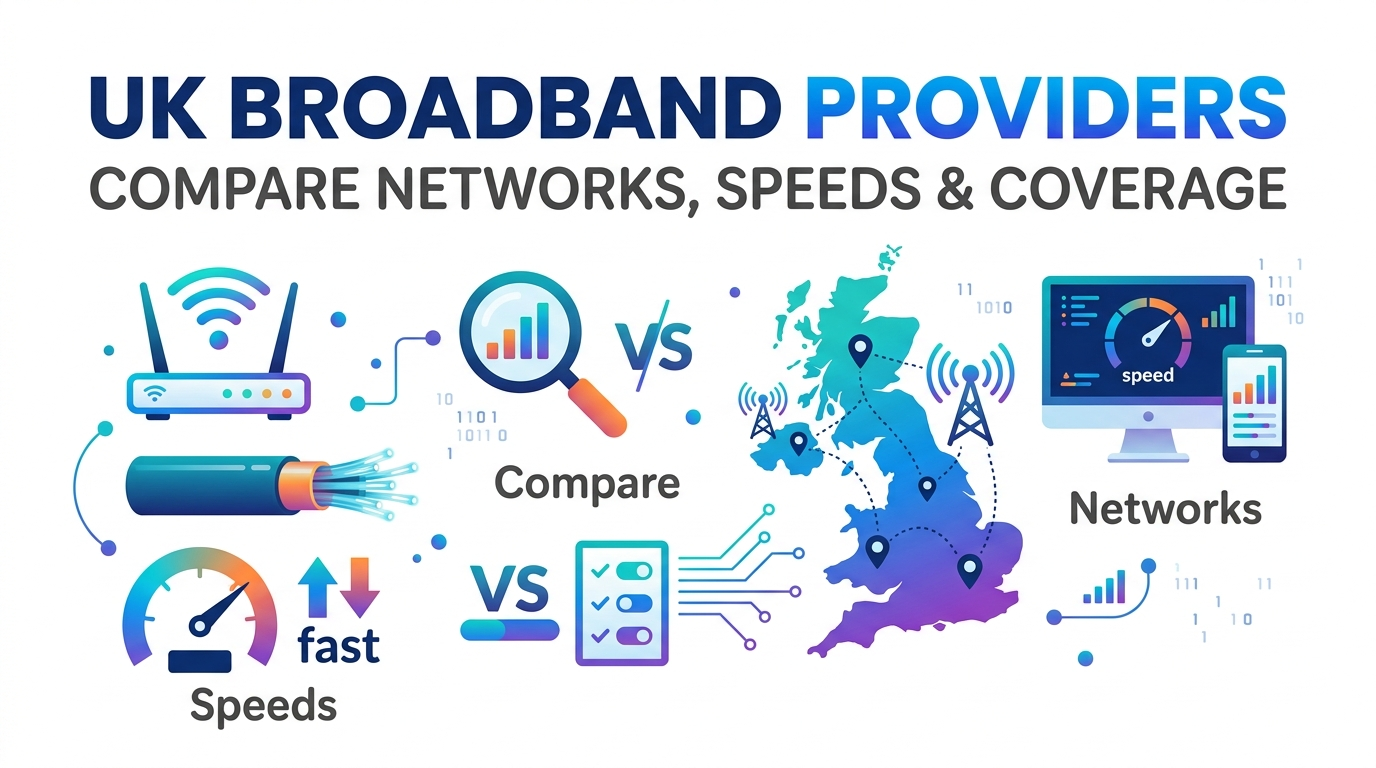 UK Broadband Providers – Compare Networks, Speeds & Coverage