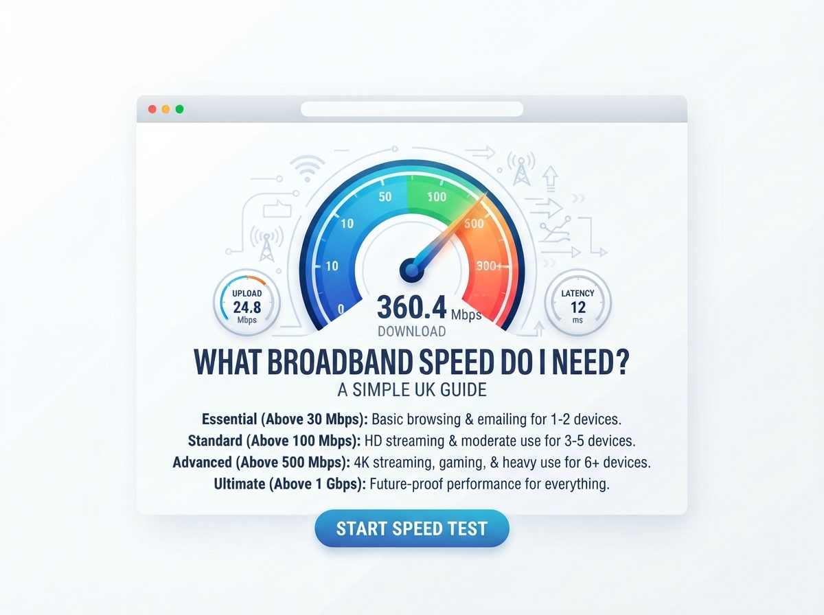 What Broadband Speed Do I Need?