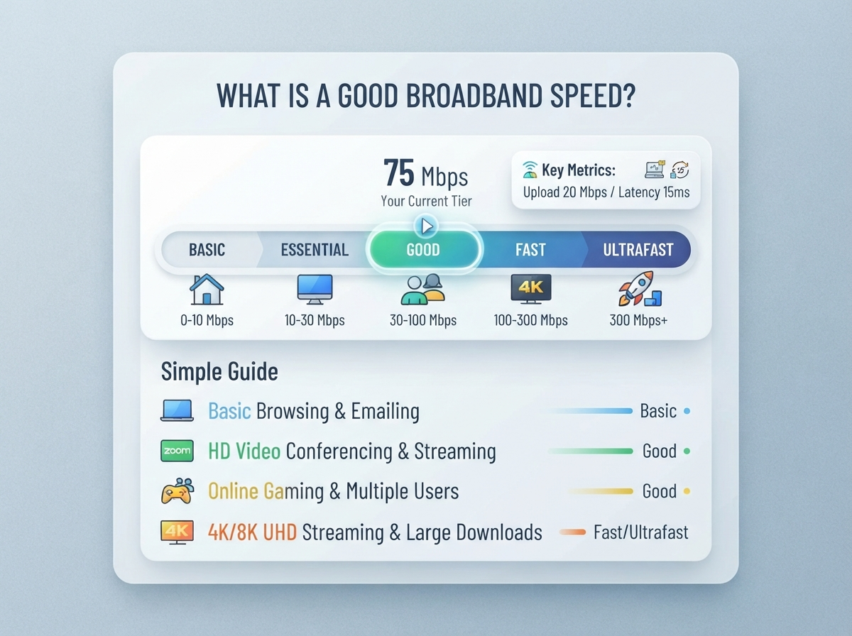 What Is a Good Broadband Speed?
