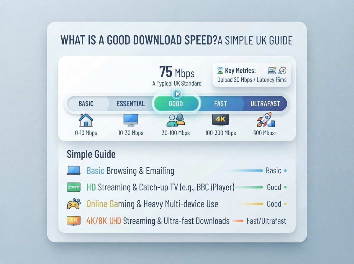 What Is a Good Download Speed? A Simple UK Guide