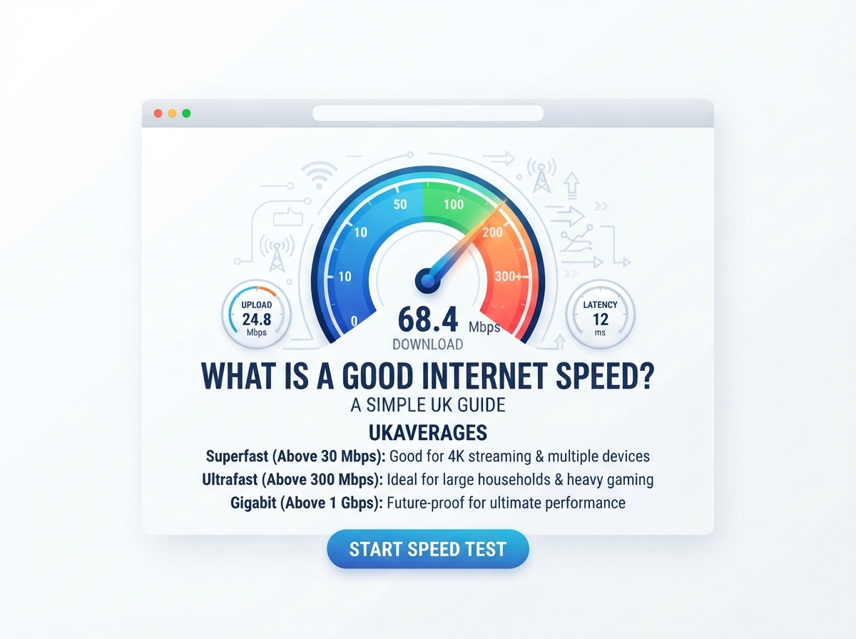 What Is a Good Internet Speed? A Simple UK Guide