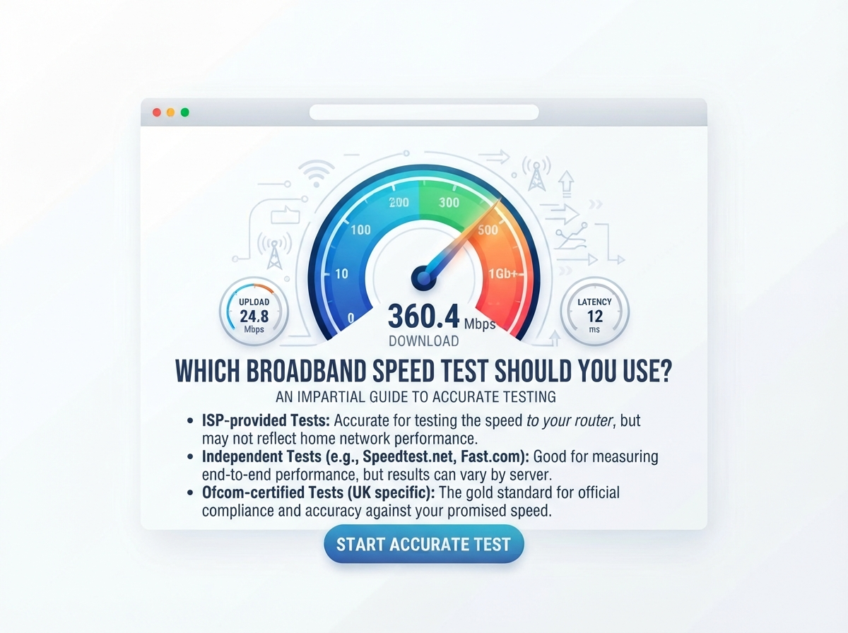 Which Broadband Speed Test Should You Use?